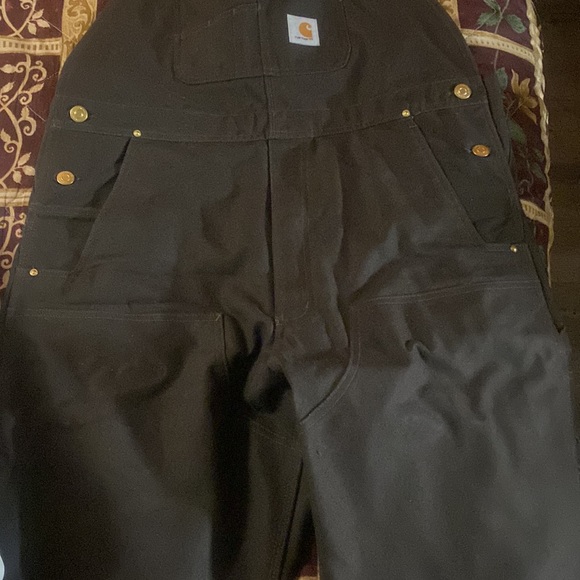 Carhartt Overall jumpsuit color is brown brand new - Picture 2 of 7